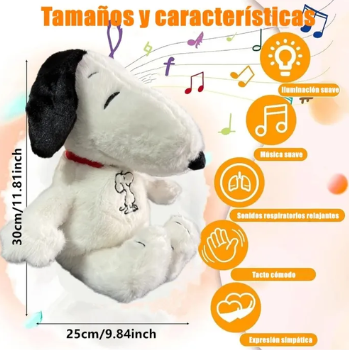 Peluche suave Respira y relaja