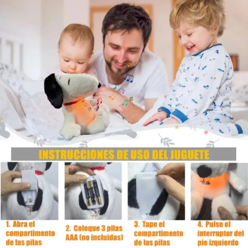 Peluche suave Respira y relaja